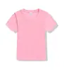 Roupas Familiares Combinando 100% Algodão, Camisetas de Manga Curta com Gola Redonda, Logo Personalizado Impresso, Uniformes de Classe, Camisas Culturais, em Estoque