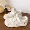 Tenis Blancos Shell-Toe para Mujer, Nuevo Estilo Verano 2026, Transpirables, Versátiles, Casuales, Populares Zapatos Deportivos Planos para Estudiantes