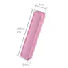 Conjunto Conveniente de Colher e Hashi de Aço Inoxidável em Caixa Transparente Caixa de Armazenamento de Talheres de PP para Estudantes Caixa Portátil para Viagem Conjunto de 2 Peças