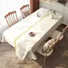 Mantel Vintage Estilo Francés 2026 Nuevo Modelo Impermeable a Prueba de Aceite Lavable con Ambiente, Cubierta Resistente al Calor para Mesa de Café