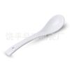 Colher de Cerâmica Colher de Sopa Doméstica Louça de Cerâmica Branca Pura Colher de Porcelana Colher de Arroz Estilo Chinês Hotel Porcelana de Osso Baixo Porcelana de Magnésio
