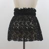 Cinturón ancho con encaje exterior elástico decorativo para cintura, cinturón de mujer, falda negra de moda que combina con todo.