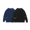 Yidao Vintage 25 Otoño/Invierno Nuevo Estilo Retro Japonés Diseño Patchwork Suéter Unisex de Punto Holgado