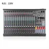 Mezclador de 16 Canales con USB Bluetooth y Reverb para Actuaciones Profesionales en Escenario, 99 Tipos de Efectos DSP, Ecualización, Mezclador Digital