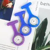 Comércio Exterior Popular Relógio de Silicone para Enfermeira Relógio Digital de Pendurar Relógio de Peito Relógio de Bolso Médico Relógio com Logo Impresso Agora Atacado