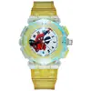 Reloj Cartoon de Merchandising de Anime Co-Branded de Marvel con Funciones Luminosas de Spider-Man, Iron Man, Capitán América para Estudiantes y Niños