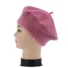 Chapéu Feminino Outono e Inverno Estilo Coreano Boina de Lã Sintética Chapéu Botão Chapéu de Pintor B001 Chapéu Atacado