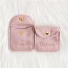Bolsa de Terciopelo con Cierre de Esquina Redondeada, Bolsa de Terciopelo a Prueba de Polvo para Joyería, Bolsa para Anillos y Pendientes, Bolsa de Almacenamiento para Pulseras, Collares y Colgantes
