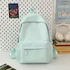 Alto Valor Estético 2026 Nueva Mochila de Nylon Estilo Coreano Serie Mori Mochila Estudiantil Simple Casual Color Sólido Mochila para Viajes