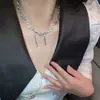 Collar Estilo Libro Caperucita Roja para Mujer Amor Perla Nicho Lujo Ligero Diseño Sentido Avanzado Estudiante Amor Cadena Clavícula Suave