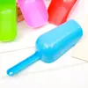 Cuchara de plástico para arroz para uso en la cocina, adecuada para palomitas de maíz, semillas, frutas secas, arroz, harina, cuchara para hielo para tiendas de té con leche, pala para tierra y arena