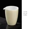 Dehua Porcelana Blanca Sancai Tazón con Tapa Taza de Té Tetera Individual Cerámica Pared Delgada Tazón de Té Kung Fu No Caliente Mano Grasa Jade