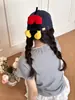 Gorra de Béisbol con Trasero de Mickey Amarillo Leche Linda Cara de Mujer Diseño de Visera Pequeña Gorra Versátil