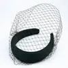 Tocador de Novia para Sesión de Fotos de Registro de Matrimonio, Accesorio de Red para Cubrir el Rostro, Accesorio para el Cabello Estilo Retro Francés, Lazo de Moda Versátil