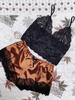 Comércio Exterior Transfronteiriço Comércio Exterior Europeu e Americano Lingerie Renda Fenda Três Peças Camisola Sexy Transparente Pijama Conjunto de Roupa de Dormir