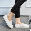 Sapatos Casuais 2026 Nova Coleção Primavera/Verão Couro Macio Solado Macio Slip-On Sapatos Femininos Sapatos Rasos da Moda para Gestantes Dropshipping