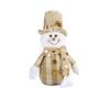 Muñeco de Navidad transfronterizo nuevo, franela, Papá Noel, muñeco de nieve, alce, adornos para ventanas, regalos de Navidad al por mayor