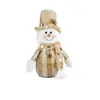 Muñeco de Navidad transfronterizo nuevo, franela, Papá Noel, muñeco de nieve, alce, adornos para ventanas, regalos de Navidad al por mayor
