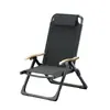 Silla Reclinable, Silla Plegable, Silla para Siesta para Uso en Casa, Silla Perezosa para Ocio, Silla de Balcón con Respaldo, Silla Portátil Perro de Mar, Taburete de Playa para Pesca