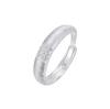 Anillo Antiguo Medio Trefilado Plata Esterlina s925 Diamante Zircón de Tres Filas Anillo de Dedo Trefilado Caperucita Roja Libro Joyería de Venta Caliente para Niñas