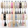 Pulseras de Remaches Metálicos de Amor Transfronterizas Europeas y Americanas al por Mayor Tejidas a Mano Joyería de Comercio Exterior Pulseras Trenzadas para Mujer con Exquisitas Borlas