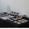 Estante para Cubiertos Plateado y Negro, Soporte de Exhibición para Postres, Mesa de Postres, Soporte de Exhibición Texturizado Estilo Dinero Antiguo de Metal, Plato para Frutas