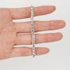 Pulsera elástica con incrustaciones de diamantes pulsera para mujer fila única doble fila taladro pulsera elástica pulsera llena de diamantes pulsera de estrella al por mayor