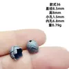 En stock al por mayor, retención de color duradera, tapas de flor gris hierro, tapas de cuentas, estilo vintage, accesorios para pulseras y joyería DIY