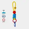 Cordón para teléfono móvil, correa de muñeca, cruzado, ajustable, con cuentas, lindo, de alta gama, correa de cuello personalizada al por mayor con tarjetero