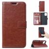 Funda de cuero para teléfono móvil Samsung S20 A51 con borde de aceite y diseño de caballo loco, marco de fotos, tarjetero, funda protectora tipo billetera A81