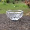 Copa de cristal para adoración de Buda Copa de purificación de agua divina Copa limpia para cera Candelabro Copa de agua bendita Copa de suministro de agua Tazón para mascarilla de aceites esenciales