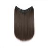 Peluca para Mujer Peluca de Una Pieza Cabello Esponjoso con Volumen Cabello Artificial Invisible Sin Costuras Extensiones de Cabello Largo Liso Fino
