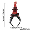 Diadema Divertida de Dibujos Animados para Halloween Accesorios para el Cabello Decoraciones para Fiesta Temática del Festival de Fantasmas Diadema de Murciélago Araña Hebilla para la Cabeza