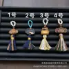 Grânulos de Madeira de Pessegueiro e Sândalo Antigos Fio Trançado para Pulseira DIY Contas Espaçadoras Pingente Acessórios Criativos