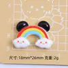 Fofo m Qile Jardim Desenho Animado Artesanal DIY Acessórios de Joia Resina Cola de Creme Pequenos Acessórios Fivela de Sapato Croc Pacote de Material