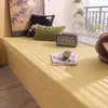 Almofada de Janela Saliente em Chenille Espessa Assento de Esponja para Peitoril de Janela Simples Nórdico Varanda Leitura Soneca Tapete Tatami