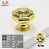 Manija de Anillo de Agujero Único Aleación de Aluminio Gabinete Armario Puerta Manija Dorada Cajón Muebles Plástico Sólido Manija Pequeña