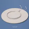 Pulsera de Bolas Extraíble Estilo Coreano Normcore Ins para Mujer Plata de Ley S925 Versátil Lujo Accesible Joyería de Gama Alta Ajustable
