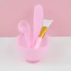 Pincel de Beleza Pincel de Silicone para Máscara Pincel de Máscara Silicone Pincel de Silicone para Máscara Cabeça Macia Pincel de Beleza Pincel Corporal Cabeça Macia Pincel para Máscara