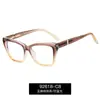 92618 Lentes Planas Transfronterizas de Impulso Gafas TR90 con Filtro de Luz Azul Montura Grande Versátil Europea y Americana Se Pueden Adaptar con Lentes para Miopía