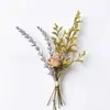 Mini Ramos de Flores Secas DIY Combinados y Emparejados Ramos para la Punta del Dedo Cajas de Regalo de Boda Tarjetas de Felicitación Venta al por Mayor de Fabricantes de Yunnan