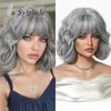 Peluca Ag Femenina Wendy Estilo Coreano Rizo Hacia Afuera Lolita Cabello Corto Rizado Estilo Japonés Rizo de Lana Cabello Corto Rizos Perezosos Jk Realista