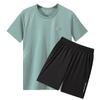 Venda direta da fábrica conjunto esportivo masculino verão corrida fitness roupas camiseta manga curta roupas de secagem rápida basquete verão roupas masculinas