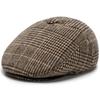 Sombrero para Hombre Invierno Gorro para Personas de Mediana Edad y Ancianos Otoño e Invierno Cálido Protección para los Oídos Gorra con Visera Papá Abuelo Gorro para Cabeza Vieja