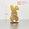 Transfronterizo en stock Adornos de escritorio de Pascua Conejo Huevos Decoración Ambiente Festivo Regalos de Pascua