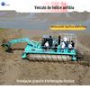 Jiangsu Nantong corte doces equipamento hidrovia máquina de dragagem anfíbia veículo de propulsão espiral anfíbio