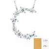 Moda de Comercio Exterior Estilo Ins Lujo Accesible Nicho Collar Transfronterizo Nuevo Collar de Plata 925 que No se Desvanece Accesorios para Mujer Verano
