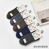 Nuevos Calcetines Sueltos para Hombre y Mujer de Primavera y Verano Negro Blanco Gris Combinación de Colores de Negocios Estilo para el Viaje Diario Calcetines de Malla