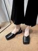 Sandalias Baotou 2025 para Mujer, Nuevo Estilo de Celebridad de Internet, Versátiles, de Moda, Muy Populares, con Estampado de Cebra, Diseño de Una Sola Tira