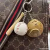 Llavero Colgante Mini Béisbol Transfronterizo Accesorios Deportivos Casuales Softbol Béisbol Pequeños Accesorios Fabricante de Manualidades